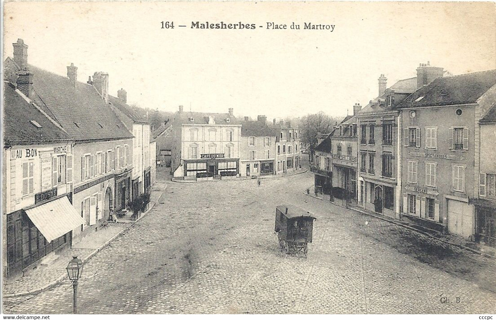 CPA Malesherbes Place du Martroy