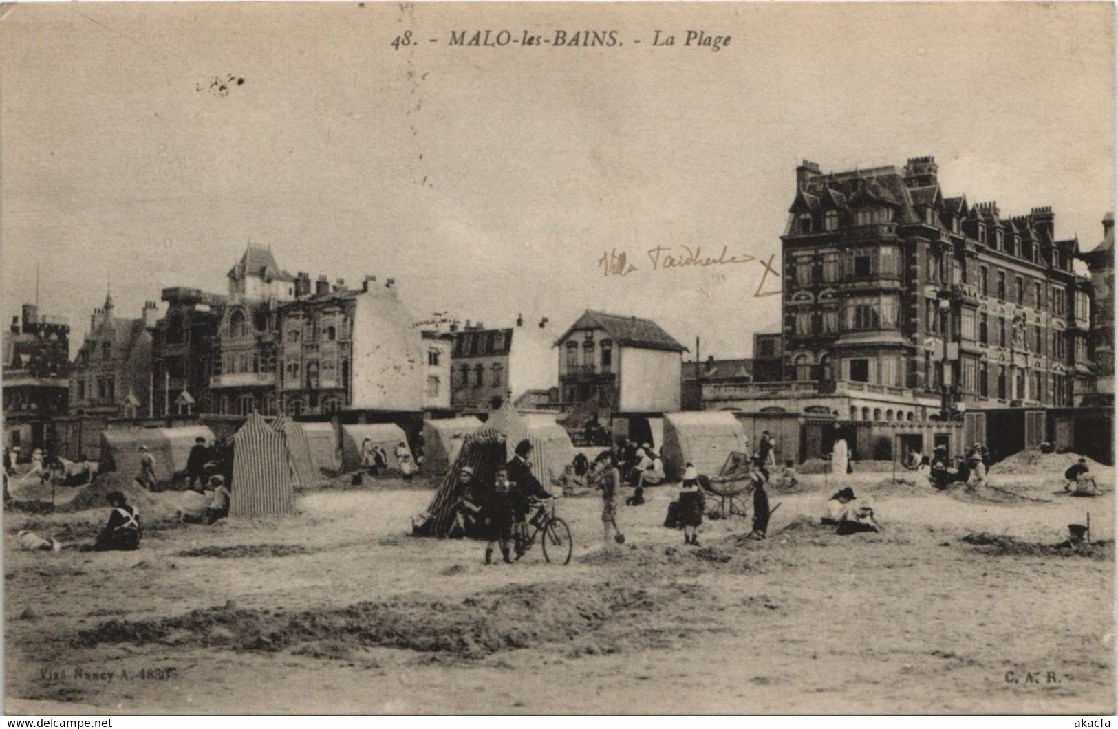 CPA MALO-les-BAINS - La Plage (141970)