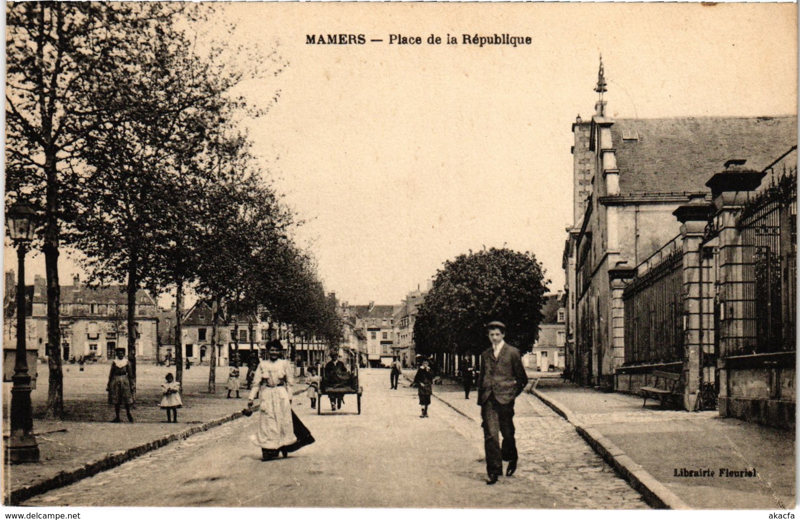 CPA MAMERS - Place de la République (112281)