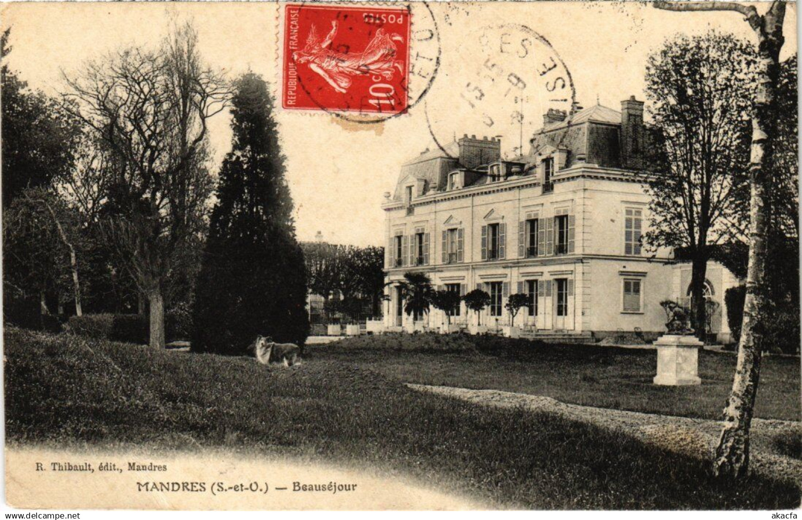 CPA MANDRES-les-ROSES Beausejour (1352719)