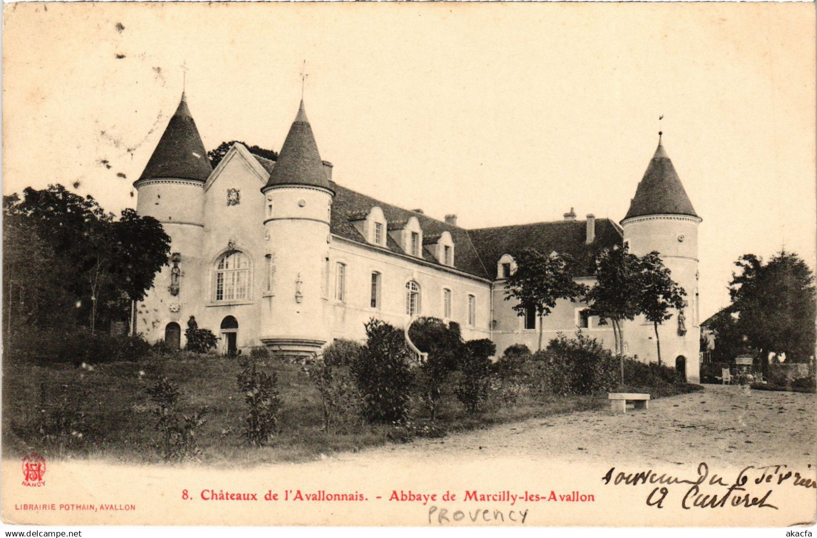 CPA Marcilly Abbaye (1426915)