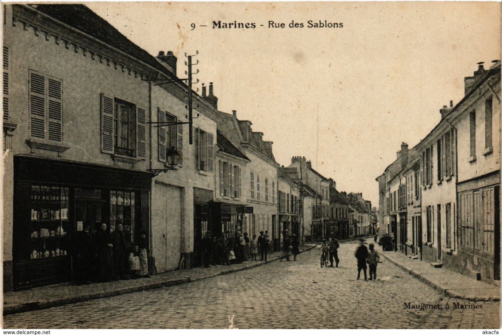 CPA MARINES - Rue des SABLONs (290913)