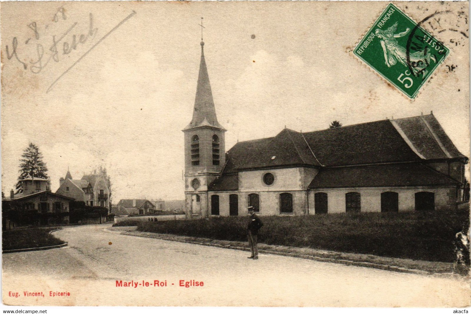 CPA Marly le Roi Eglise (1449564)