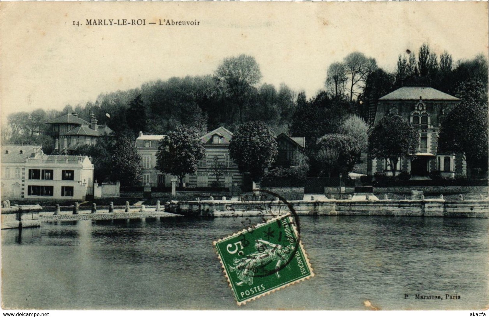 CPA MARLY-le-ROI - L'Abreuvoir (102528)