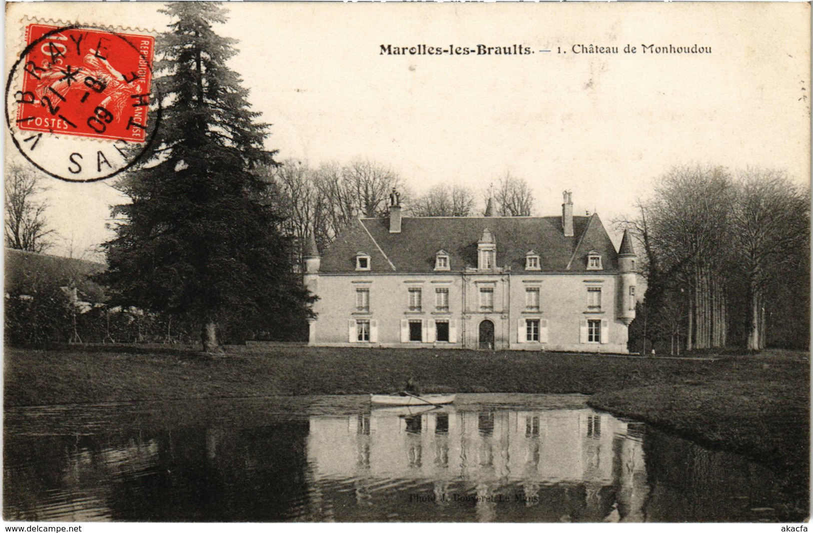 CPA Marolles-les-Braults - Chateau de Monhoudou (112335)