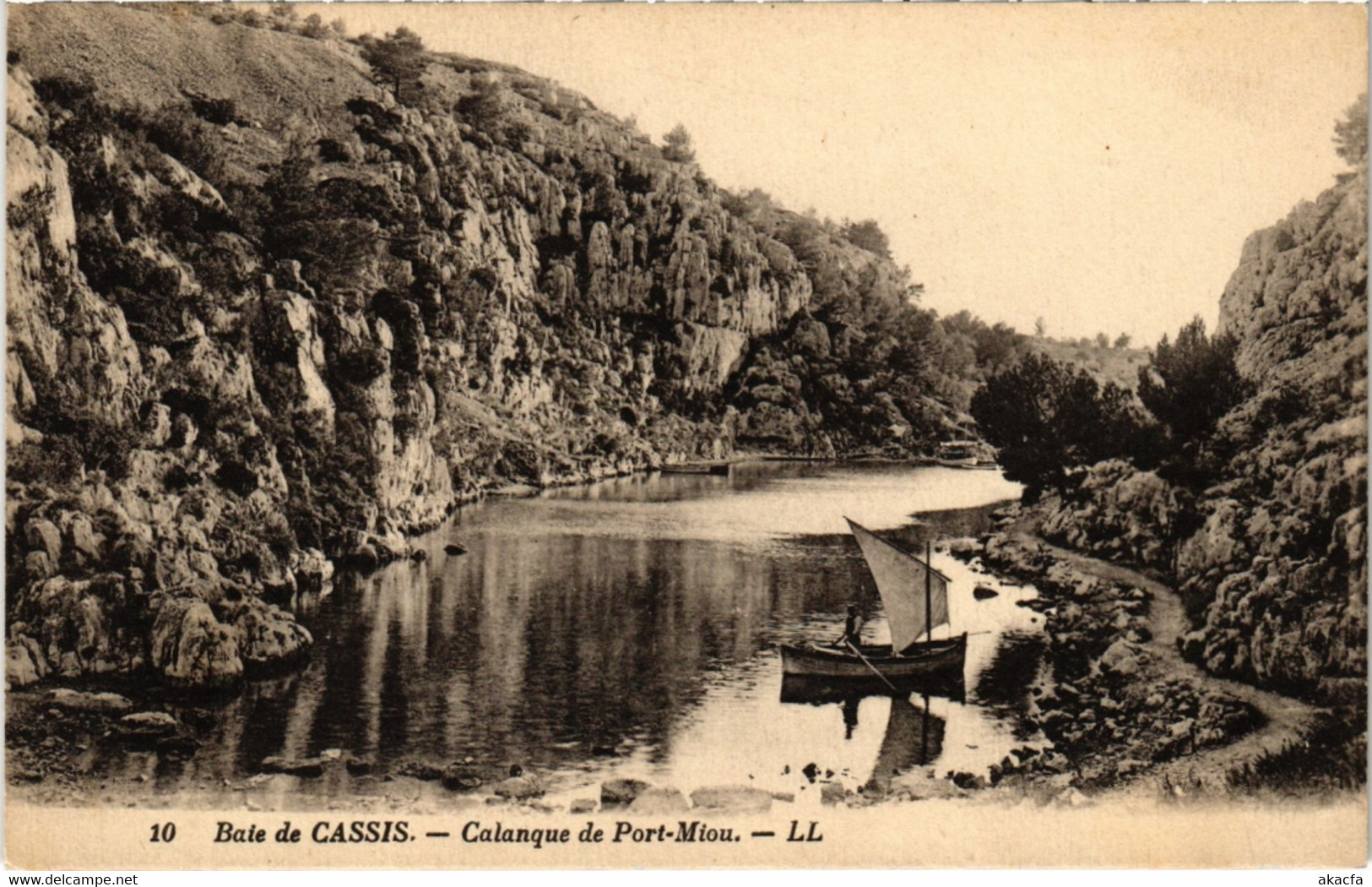 CPA MARSEILLE - Baie de CASSIS - Calanque de Port-Miou (988616)