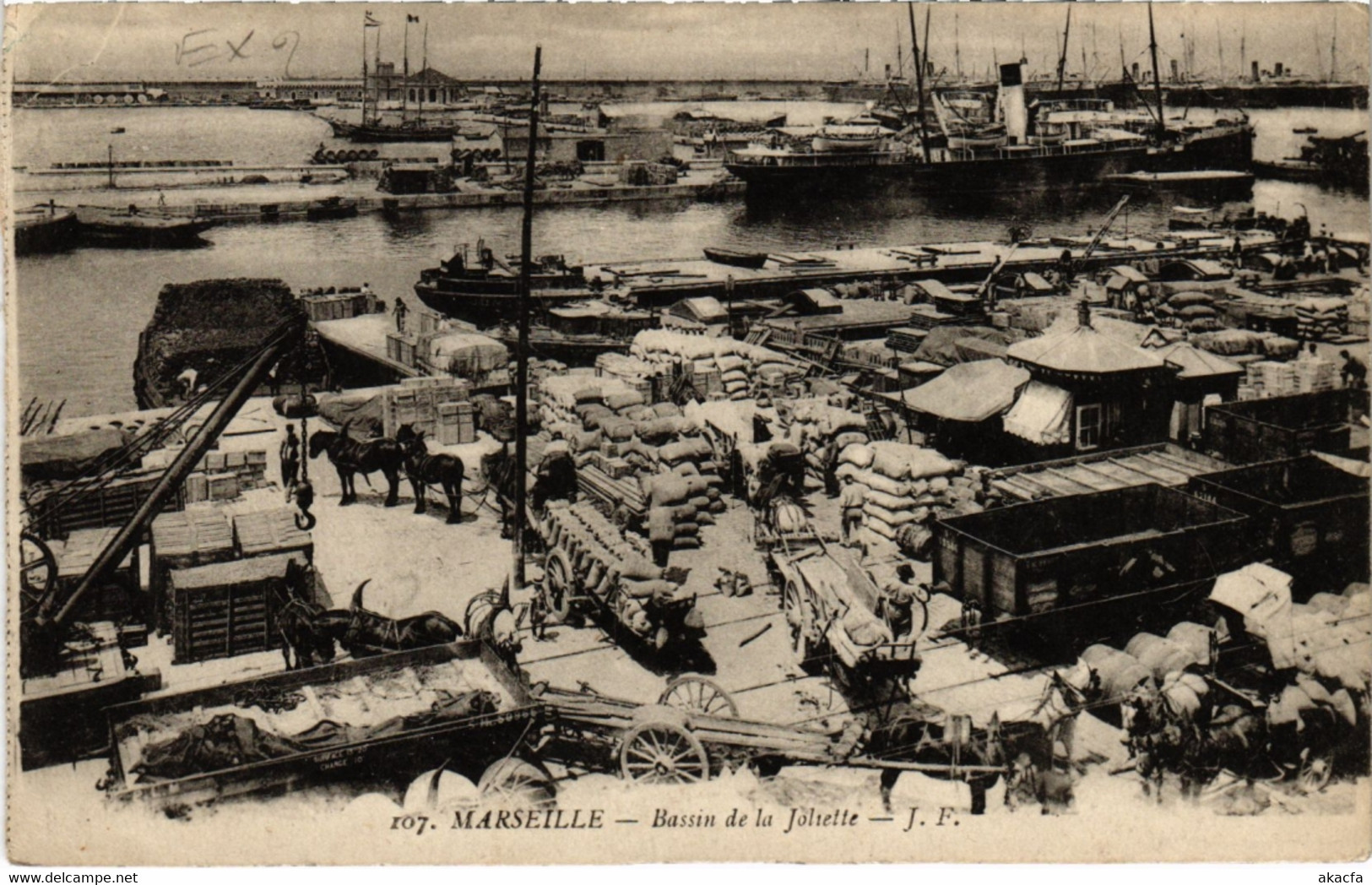 CPA MARSEILLE - Bassin de la Joliette (988711)