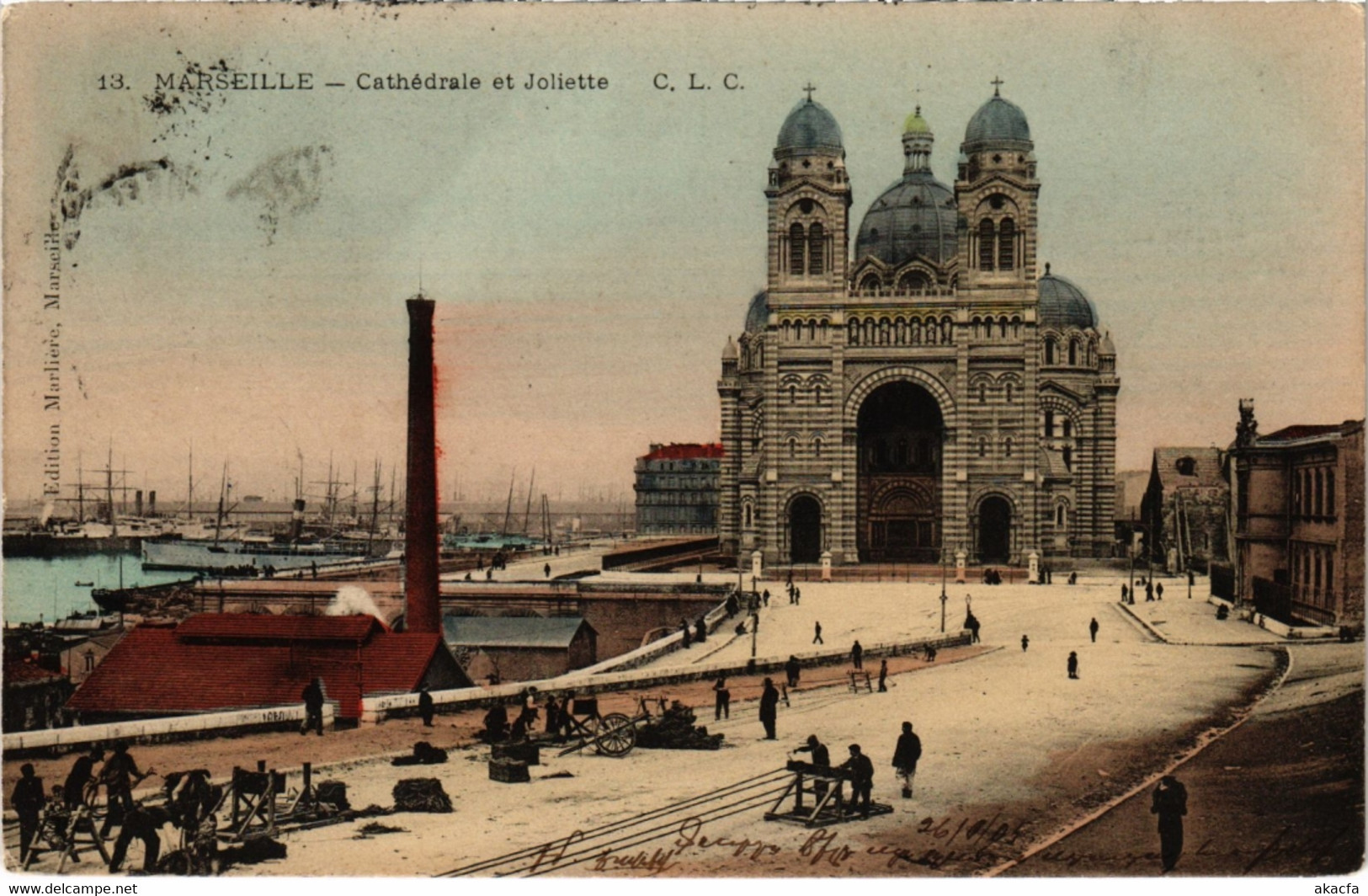 CPA MARSEILLE Cathedrale et Joliette (987687)