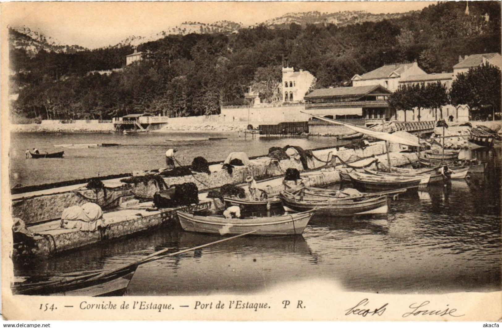 CPA MARSEILLE Corniche de l'Estaque - Pot de l'Estaque (1291409)