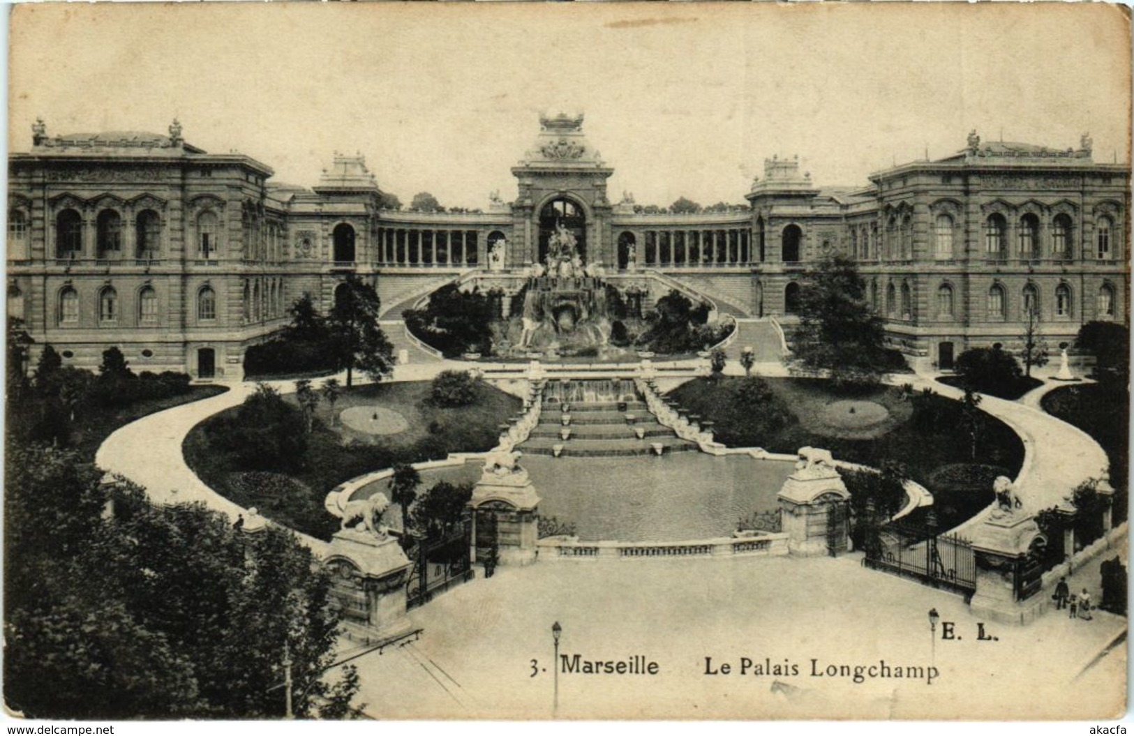 CPA MARSEILLE Le Palais Longchamp (66654)