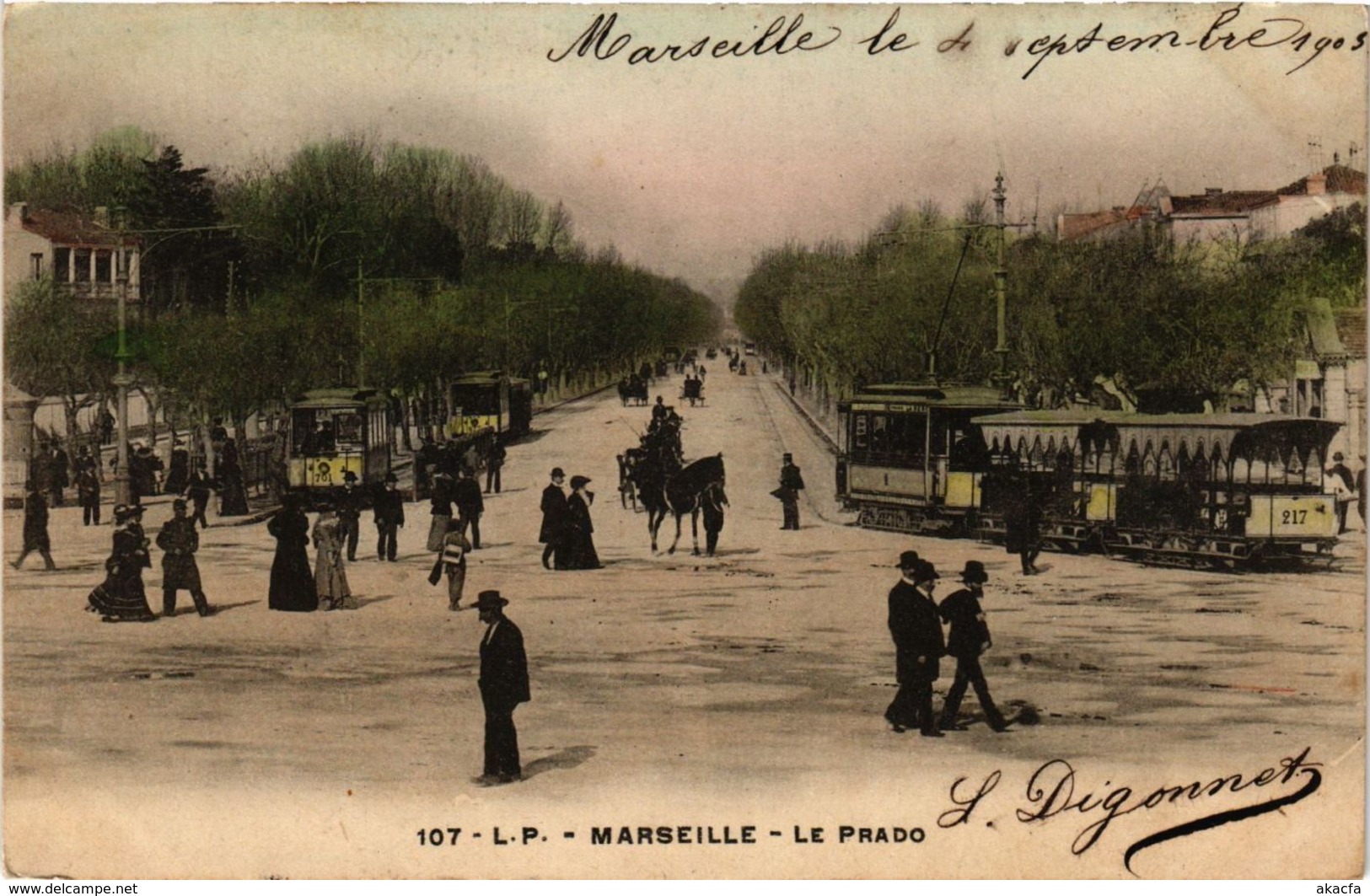 CPA MARSEILLE - Le Prado (256341)