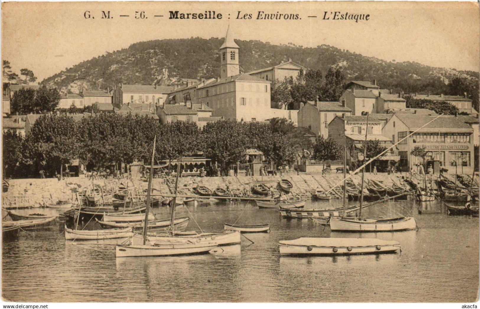 CPA MARSEILLE - Les Env. L'ESTAQUE (986532)