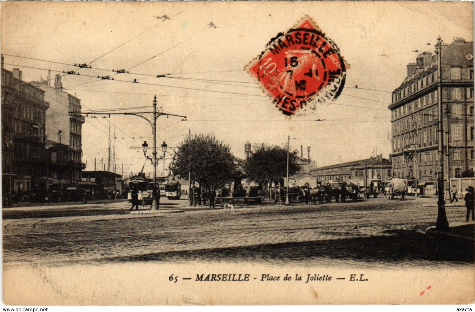 CPA MARSEILLE - Place de la Joliette (988443)