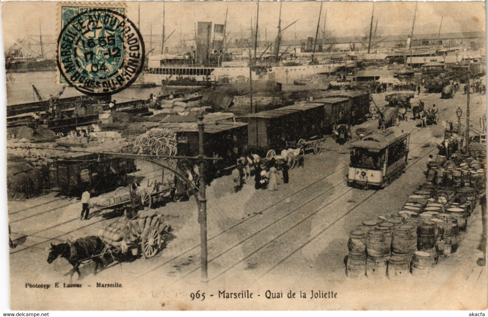 CPA MARSEILLE - Quai de la Joliette (988710)