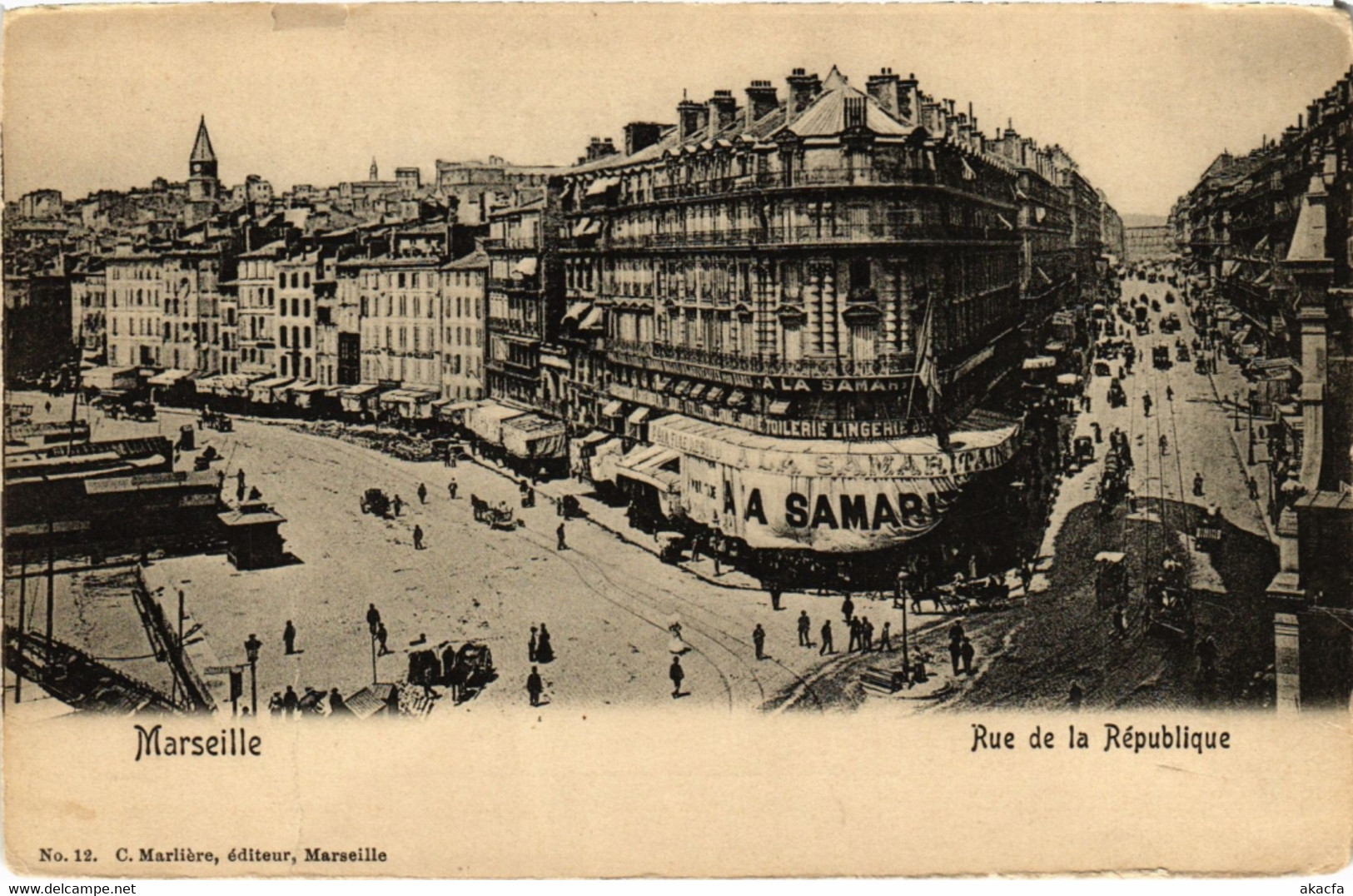 CPA MARSEILLE - Rue de la Republique (988602)