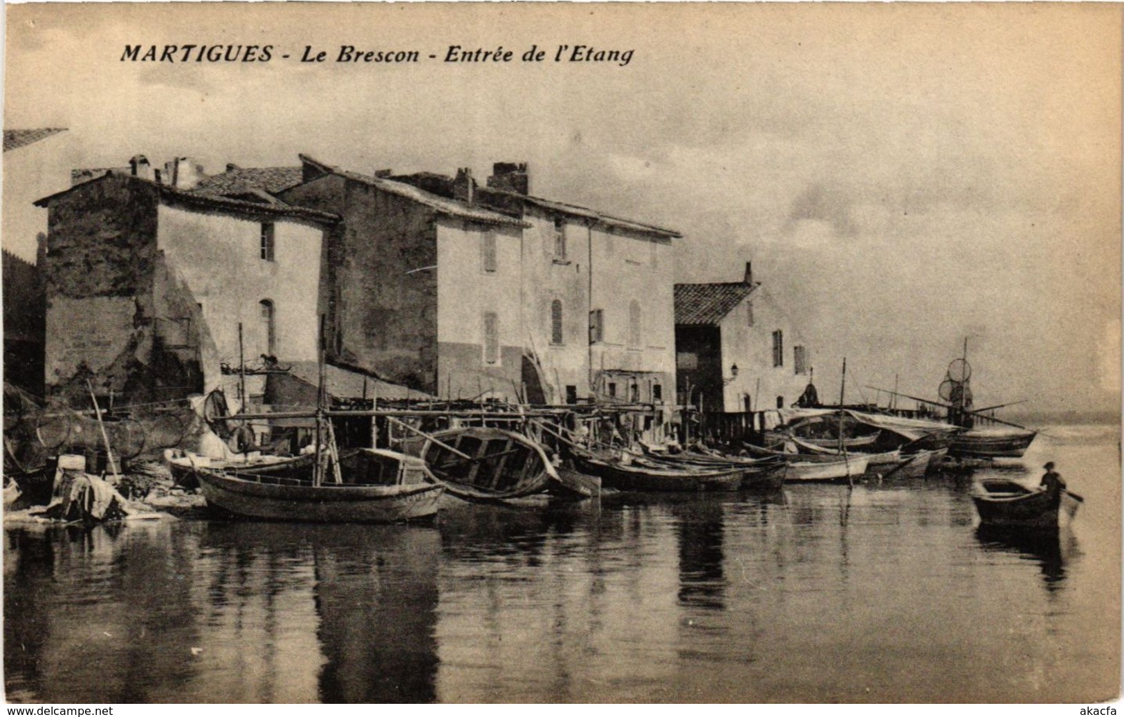 CPA MARTIGUES Le Brescon-Entree de l'Etang (339892)