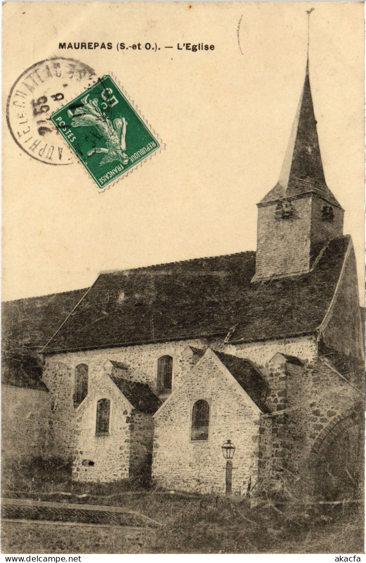 CPA MAUREPAS Eglise (1386310)