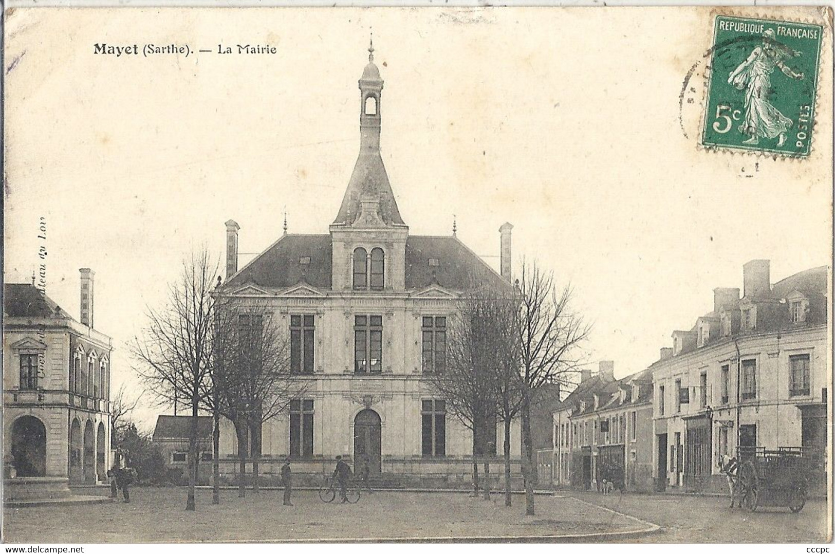 CPA Mayet La Mairie