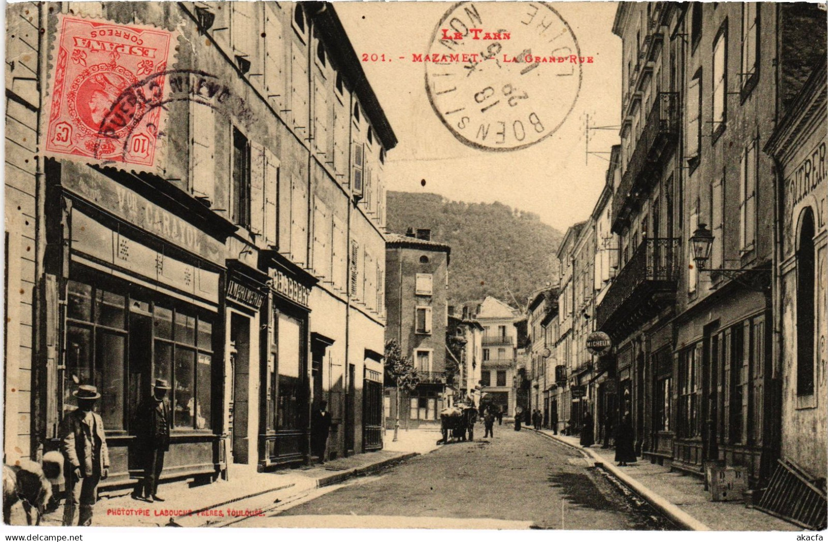 CPA Mazamet Grande Rue (1391682)