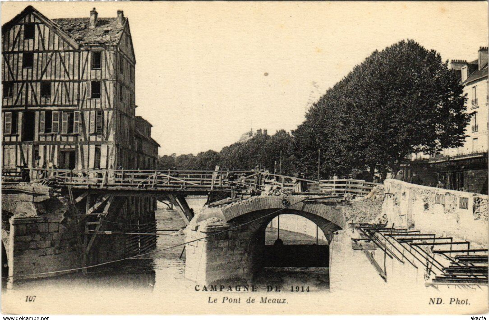 CPA MEAUX Le Pont de Meaux (1350042)