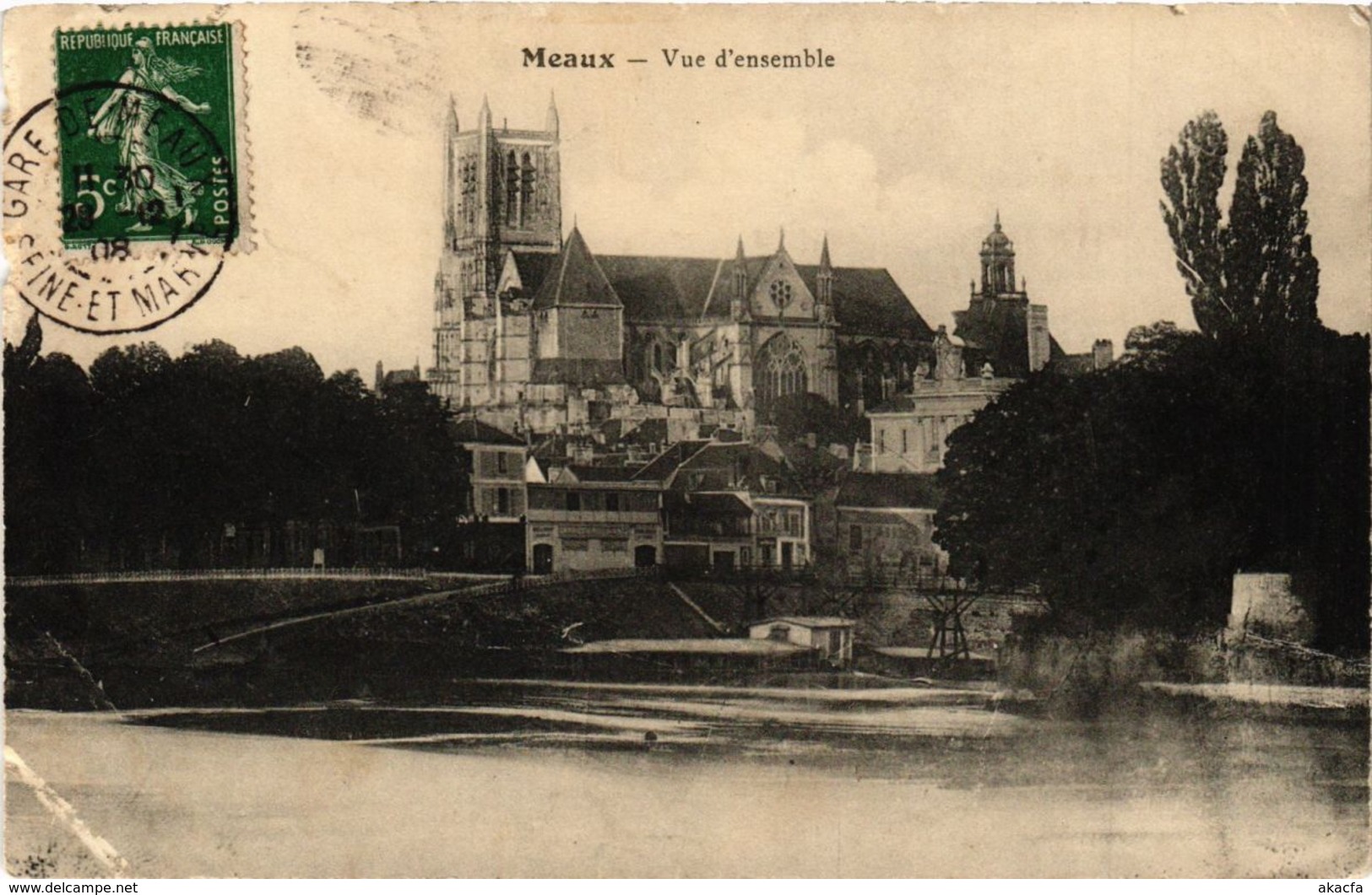 CPA MEAUX - Vue d'ensemble (249271)