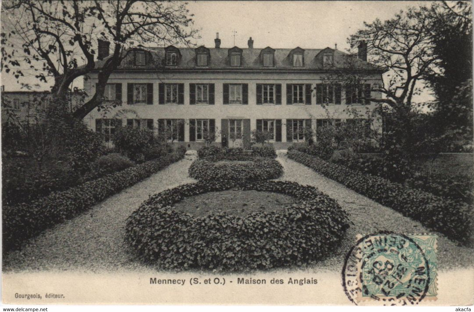 CPA MENNECY Maison des Anglais (806730)