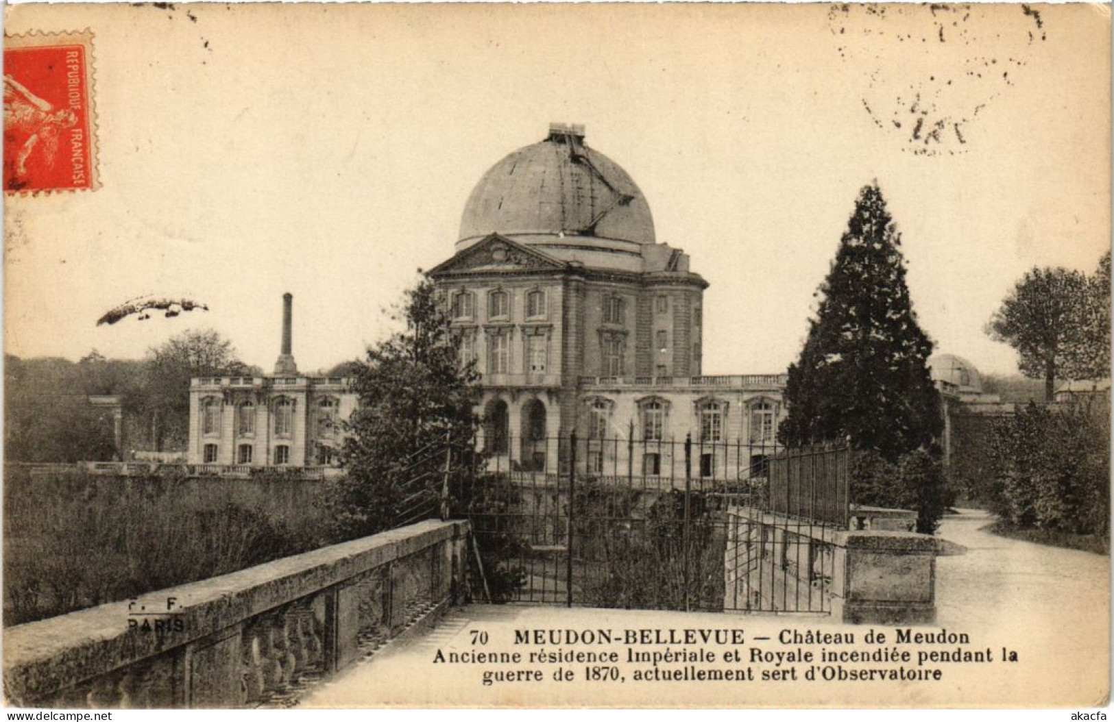 CPA MEUDON BELLEVUE - Chateau de Meudon (1322747)