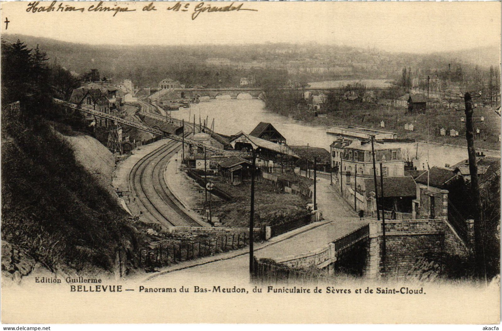 CPA Meudon Bellevue panorama du Bas Meudon (1315629)