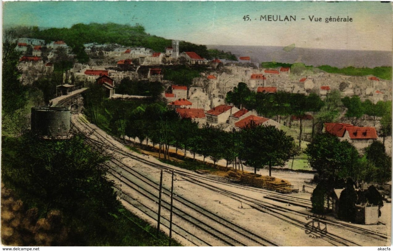 CPA MEULAN - Vue générale (246382)