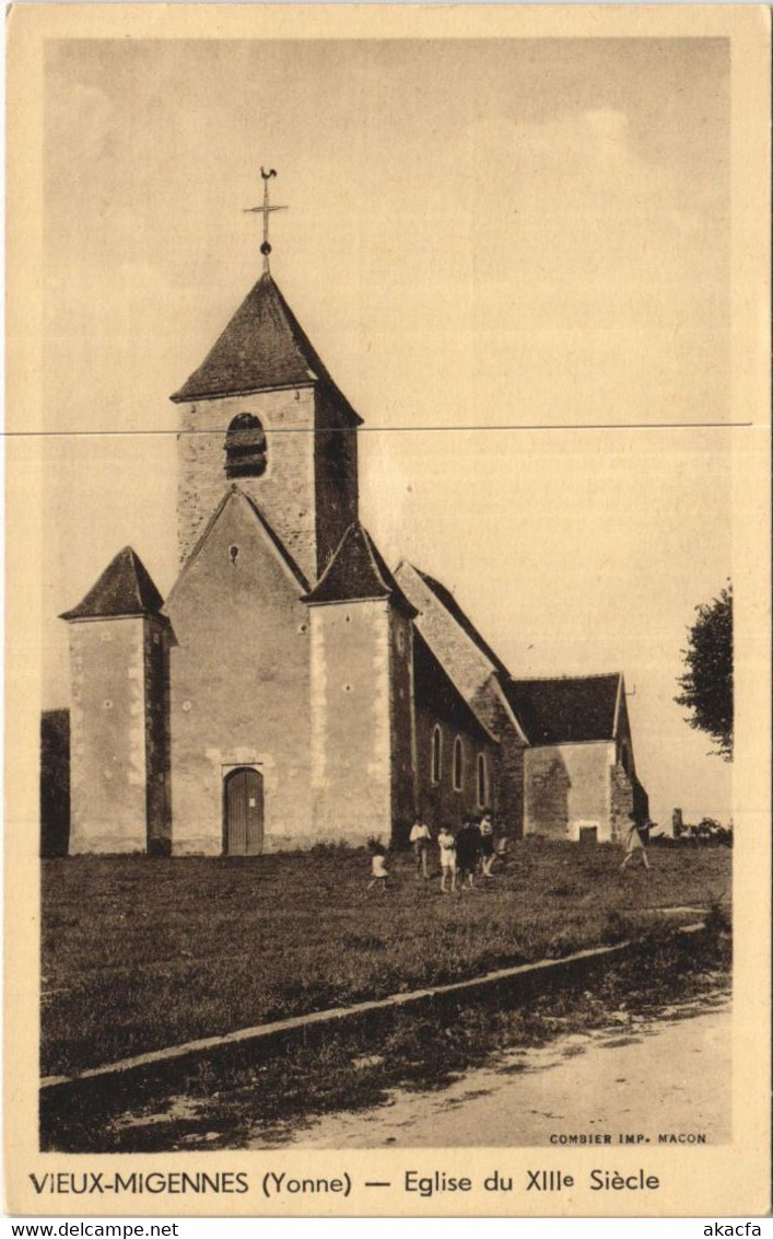 CPA MIGENNES Vieux-Migennes - Eglise du XIII. Siecle (1198480)