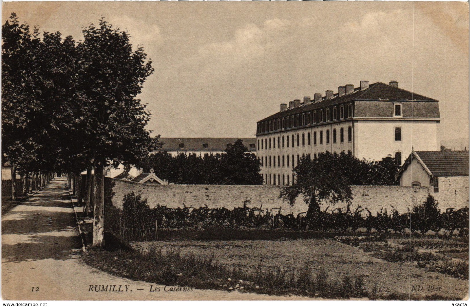 CPA Militaire - RUMILLY - Les Casernes (91572)