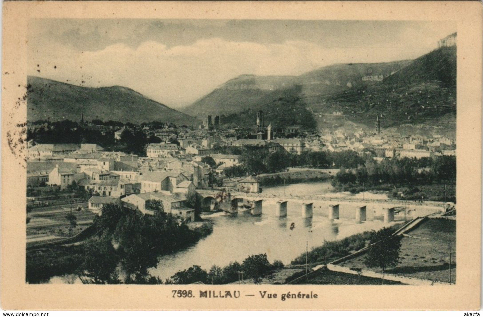 CPA MILLAU - vue générale (148015)