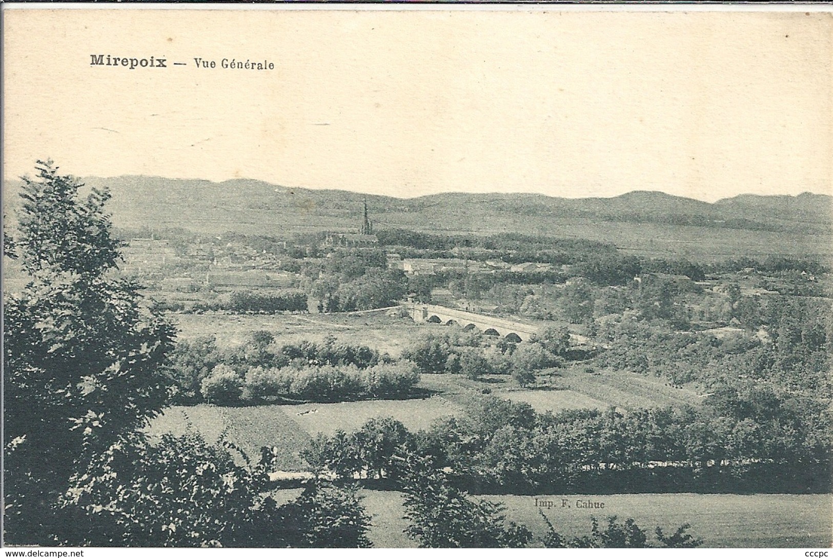 CPA Mirepoix Vue générale