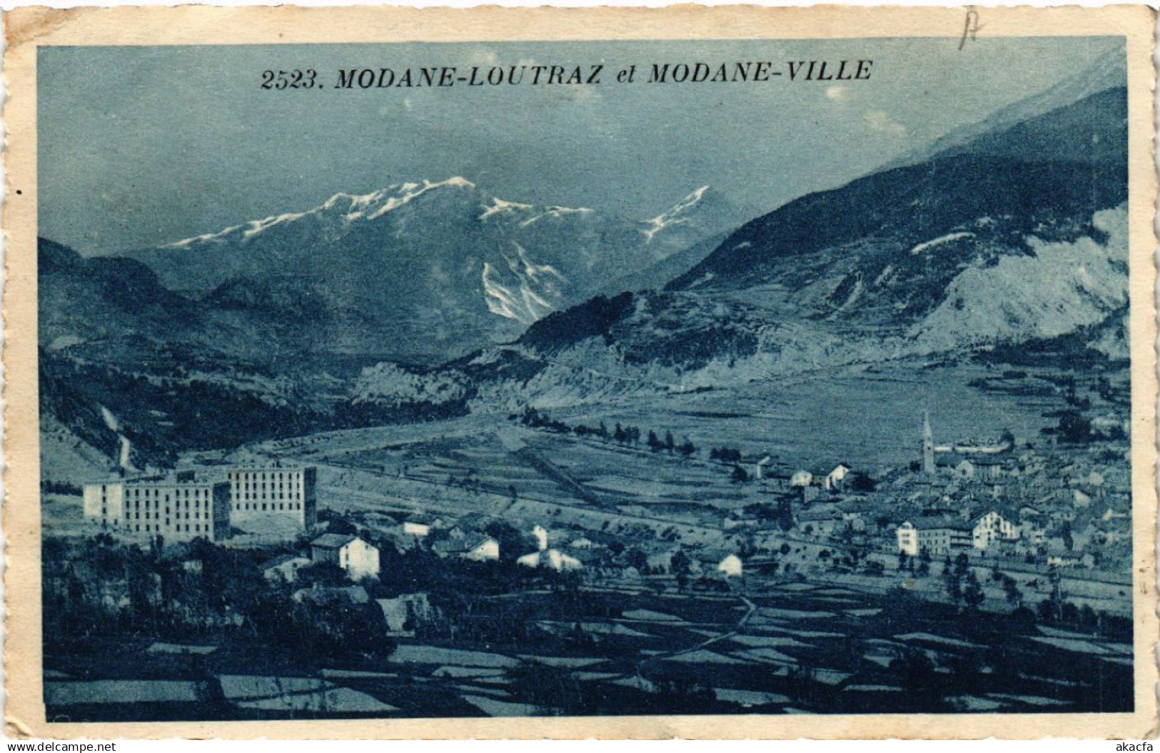 CPA MODANE - Loutraz et MODANE-Ville (438889)