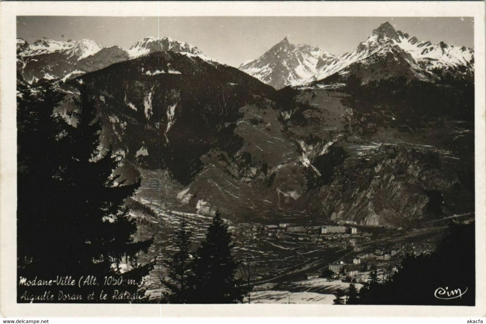 CPA MODANE MODANE-VILLE - Aiguille Doran et le Rateau (1193197)