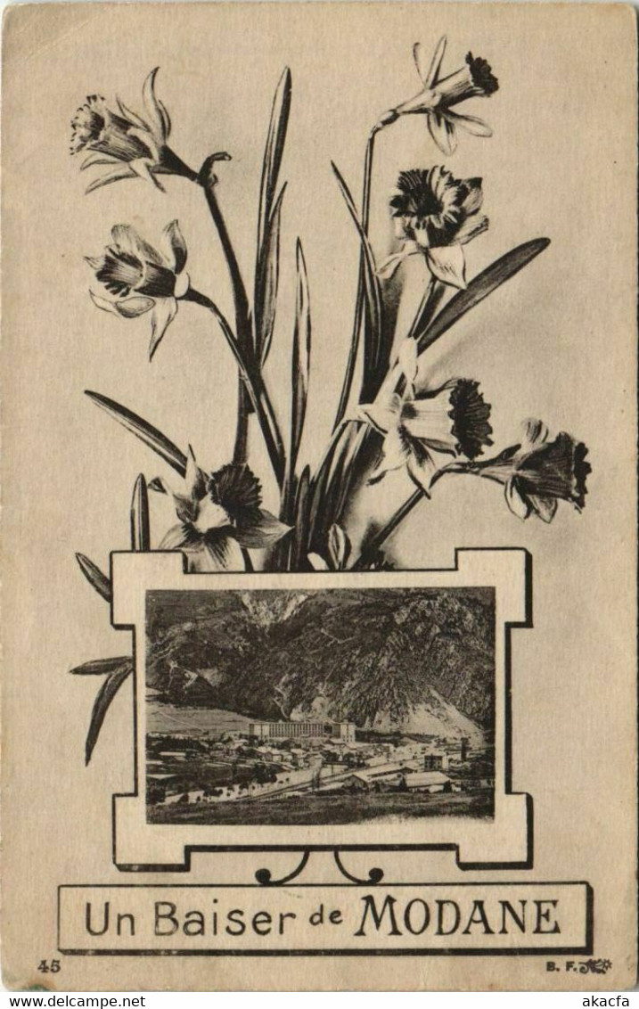 CPA MODANE Un Baiser de Modane (1193196)