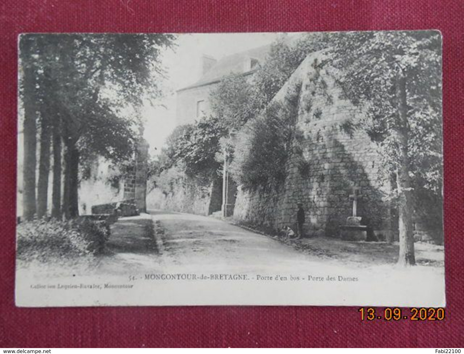 CPA - Moncontour-de-Bretagne - Porte d'en bas - Porte des Dames