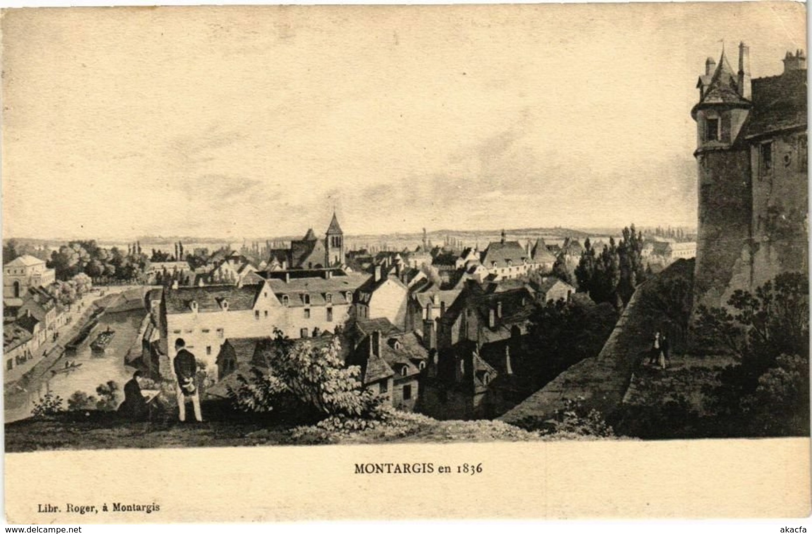 CPA MONTARGIS en 1836 (227823)