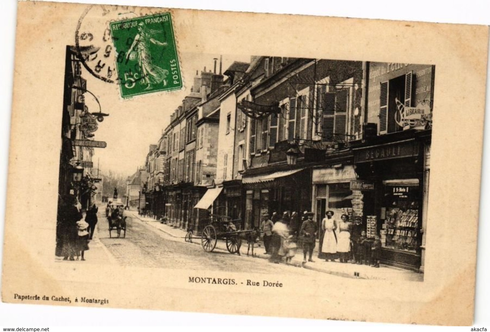 CPA MONTARGIS - Rue Dorée (213006)