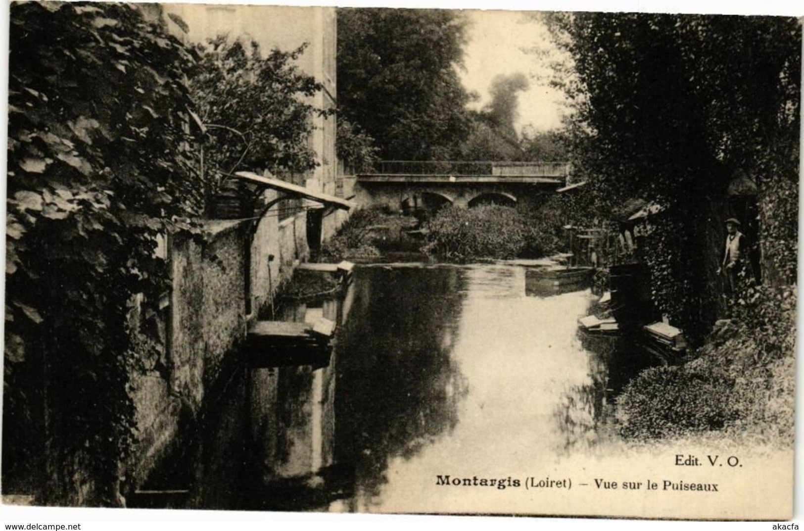 CPA MONTARGIS - Vue sur le PUISEAUX (227763)