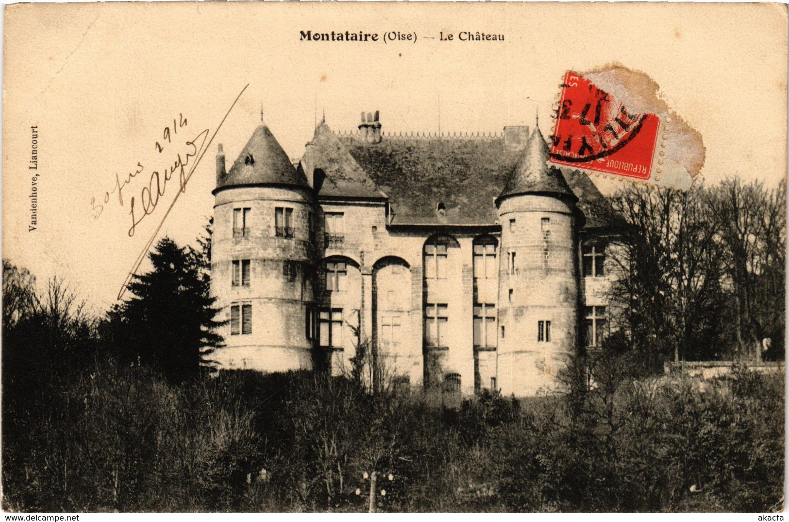 CPA Montataire Le Chateau FRANCE (1014321)