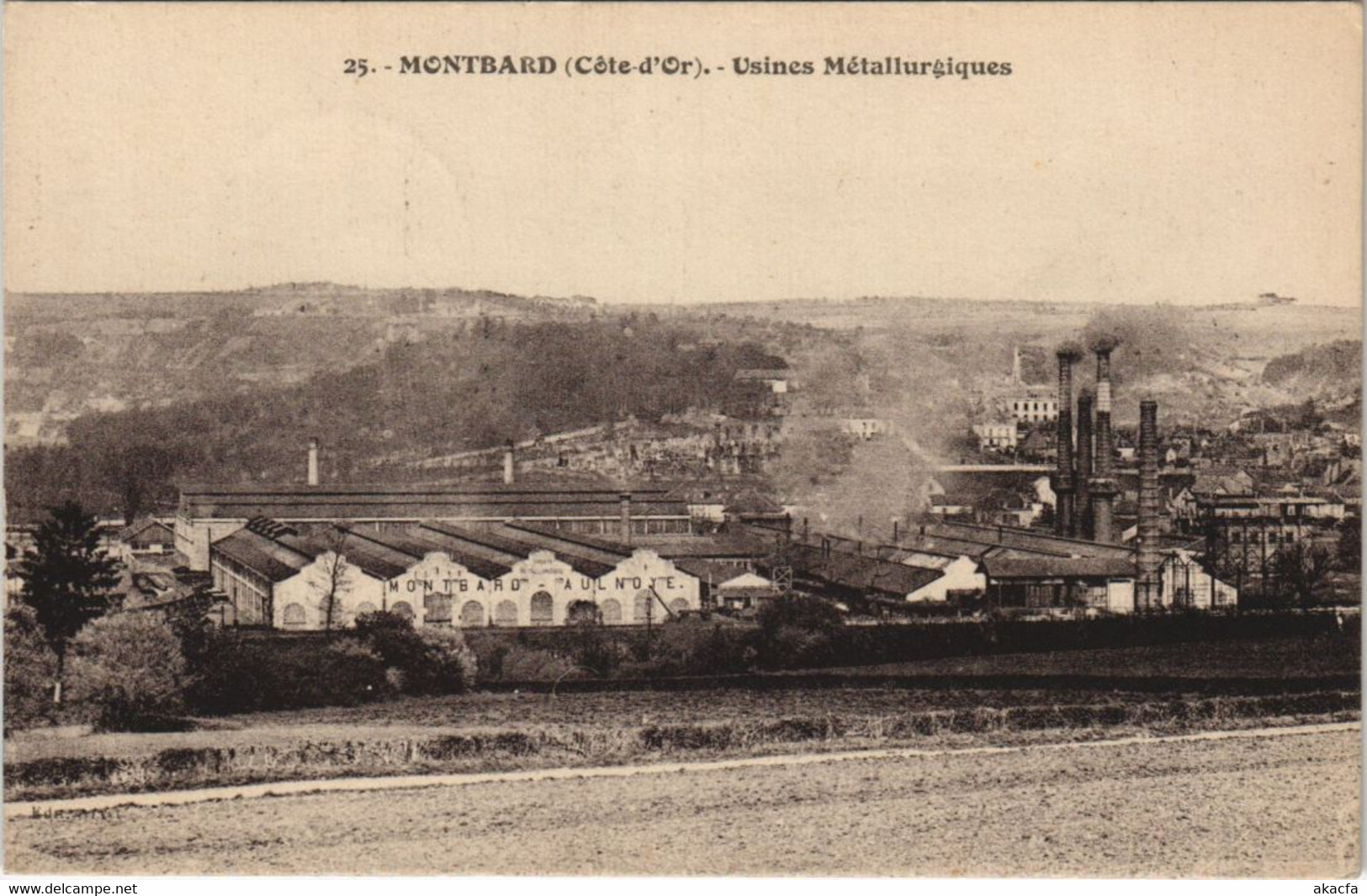 CPA MONTBARD - Usines Metallurgiques (121445)