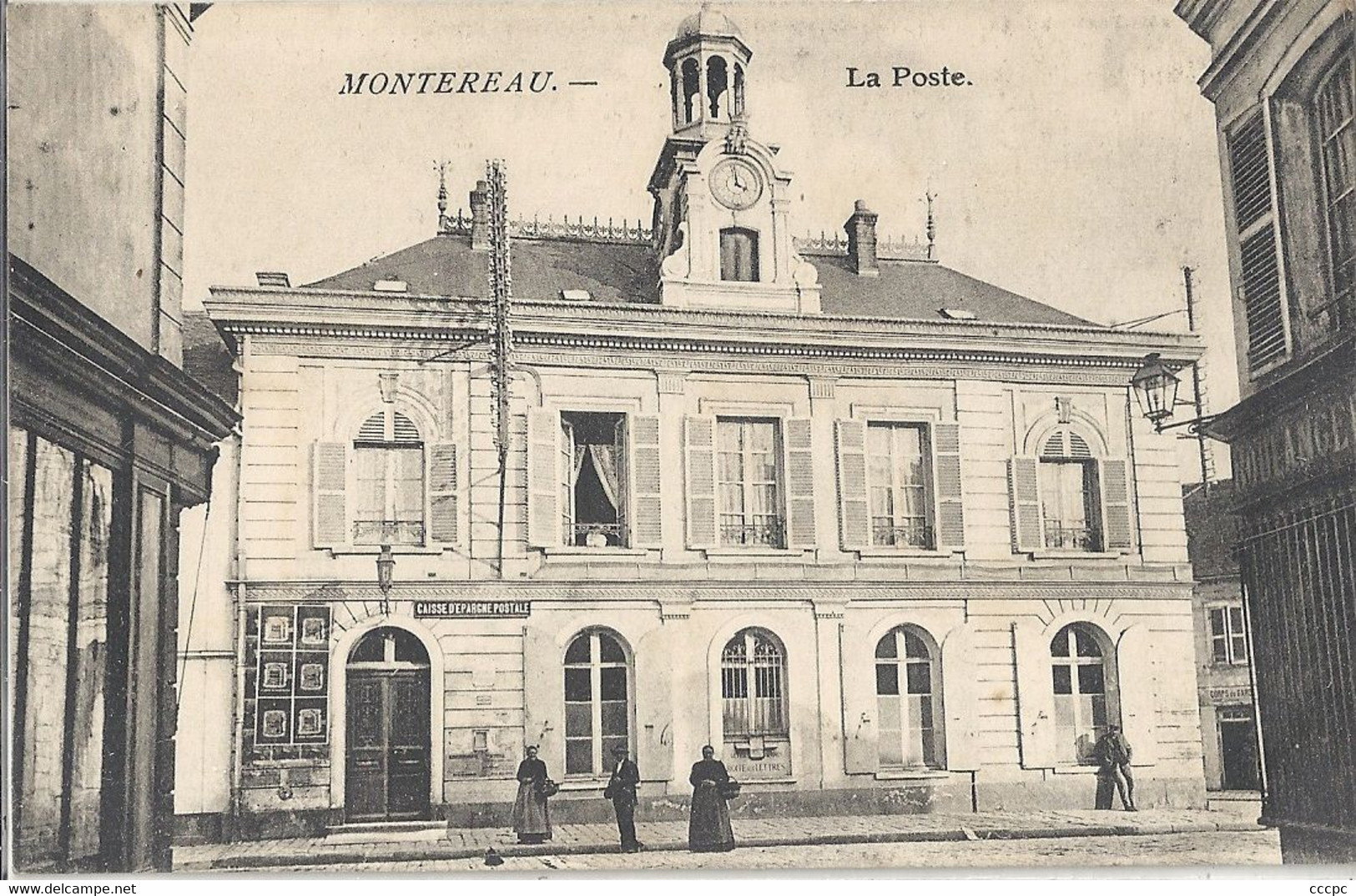 CPA Montereau La Poste