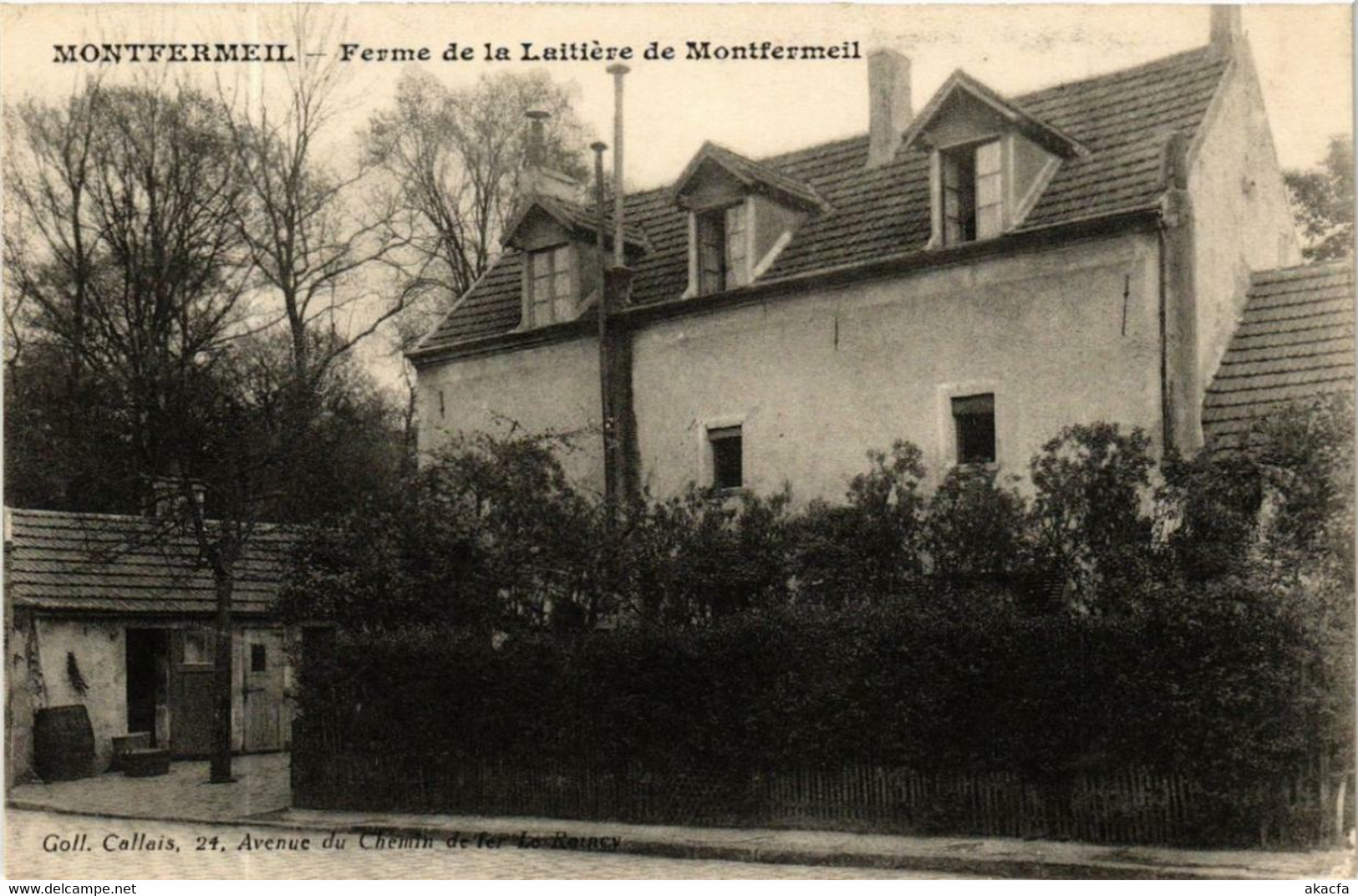 CPA MONTFERMEIL Ferme de la Laitiere de MONTFERMEIL (569467)