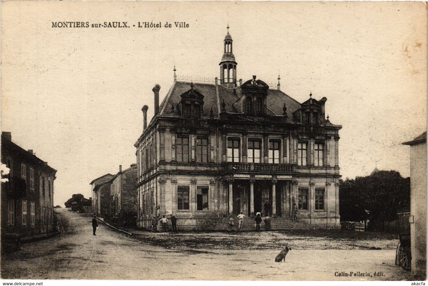 CPA Montiers-sur-Saulx - L'Hotel de Ville (178584)