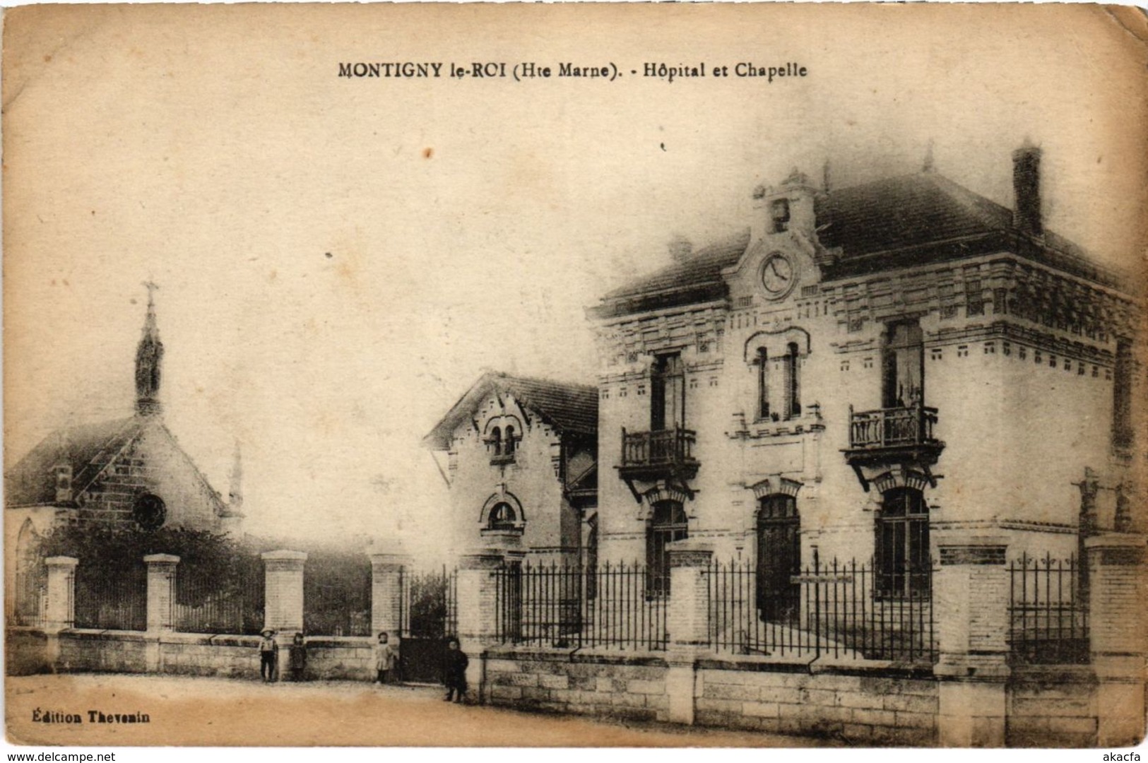 CPA MONTIGNY-le-ROI - Hopital et Chapelle (995444)