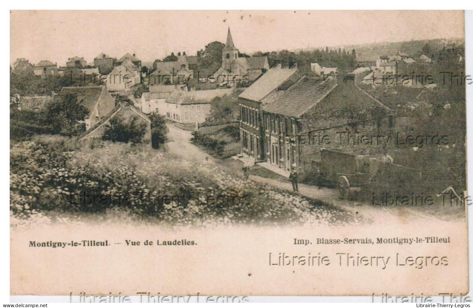 CPA MONTIGNY-LE-TILLEUL   vue de Landelies