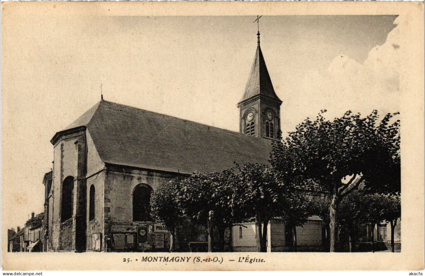 CPA Montmagny Eglise Notre Dame (1317854)