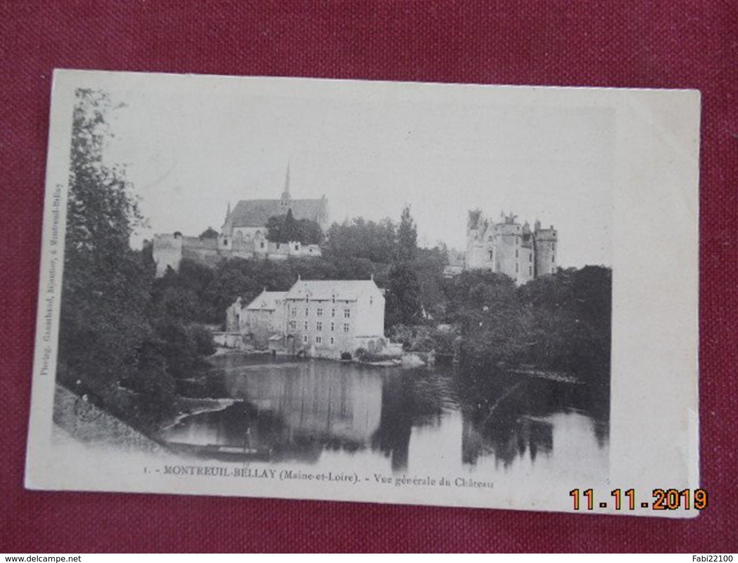 CPA - Montreuil-Bellay - Vue générale du Château