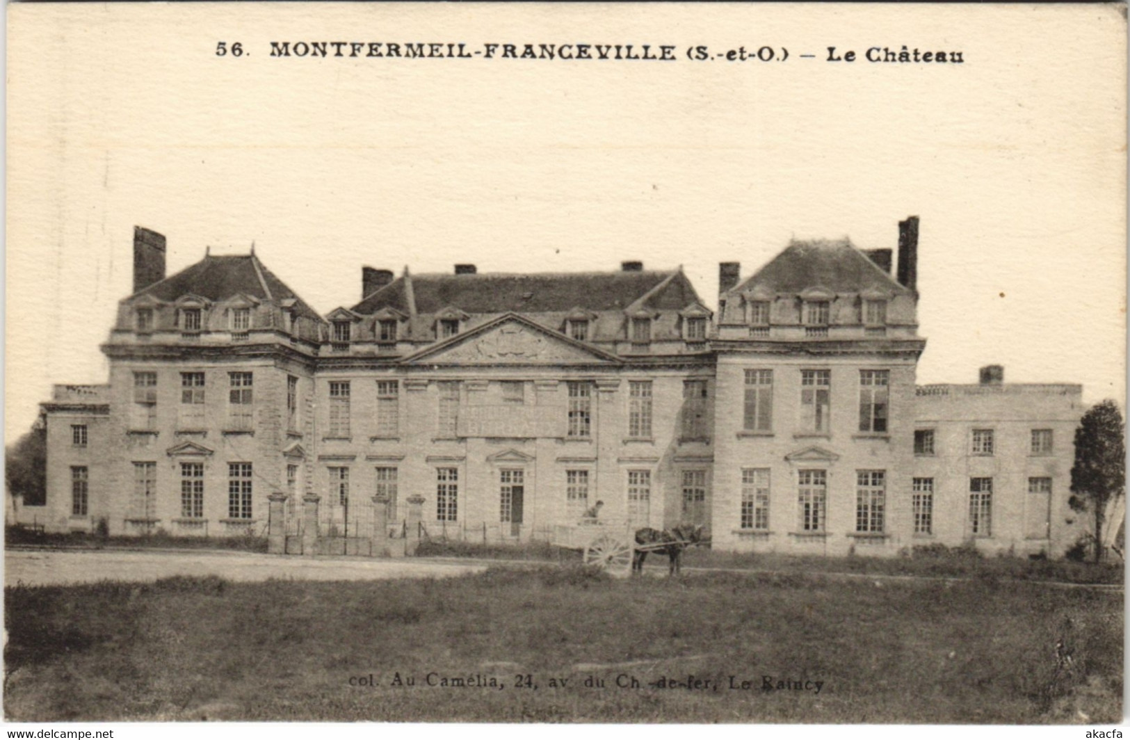 CPA MONTREUIL FRANCEVILLE - Le Chateau (124108)